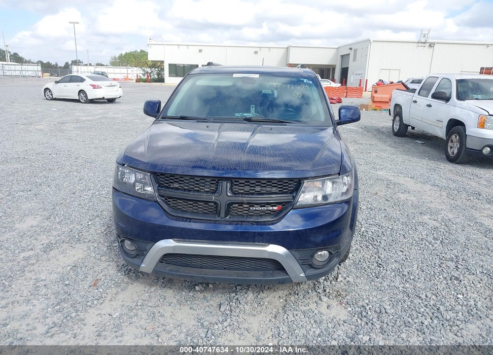 2019 DODGE JOURNEY CROSSROAD VIN: 3C4PDCGB0KT820872