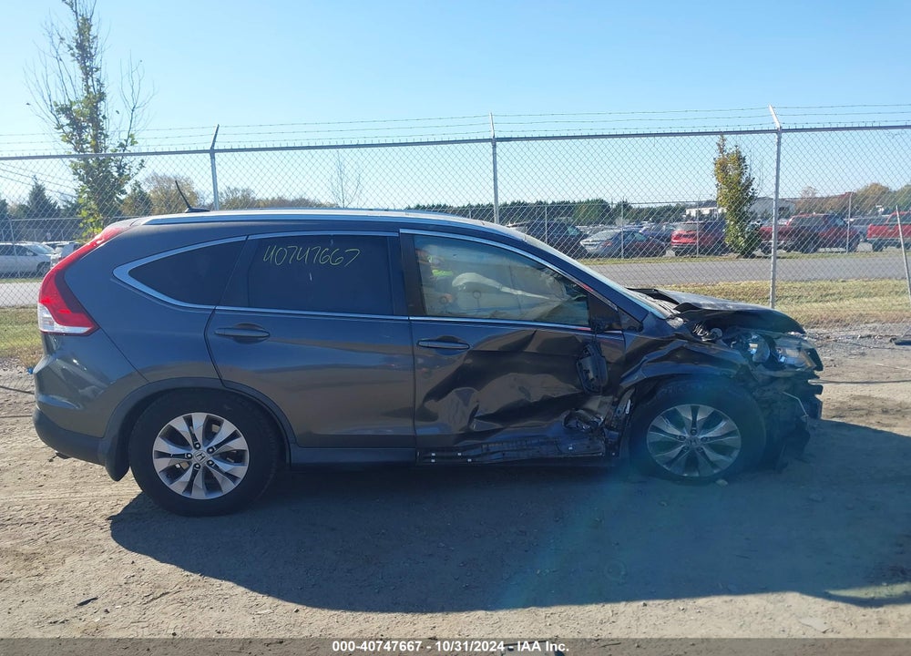 2014 HONDA CR-V EX-L VIN: 2HKRM4H74EH683612