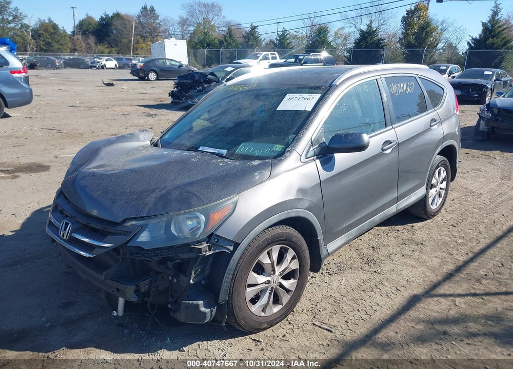 2014 HONDA CR-V EX-L VIN: 2HKRM4H74EH683612