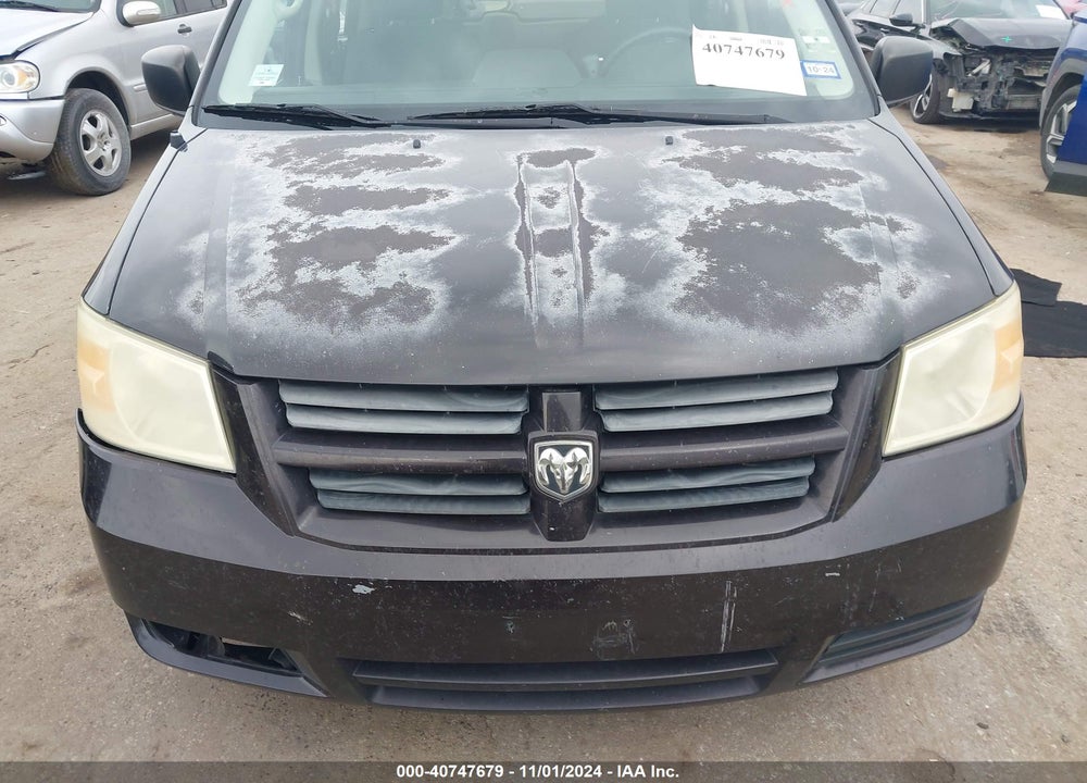 2010 DODGE GRAND CARAVAN SE VIN: 2D4RN4DE8AR326287