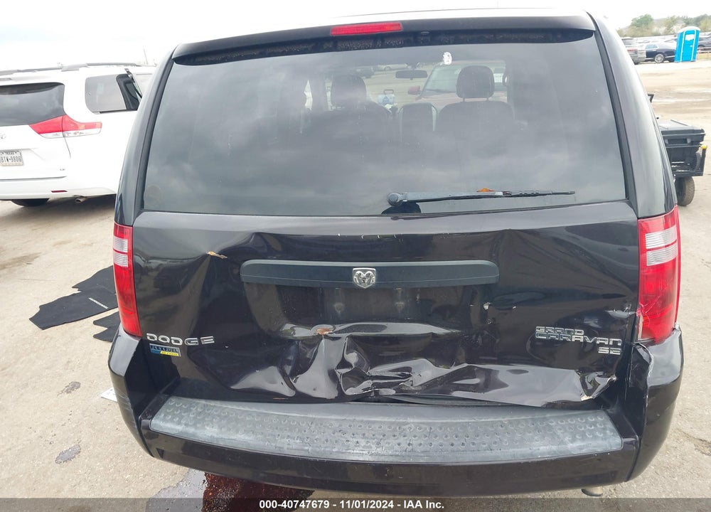 2010 DODGE GRAND CARAVAN SE VIN: 2D4RN4DE8AR326287