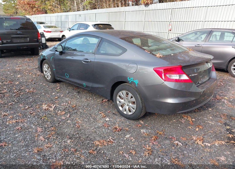 2012 HONDA CIVIC LX VIN: 2HGFG3B54CH549783
