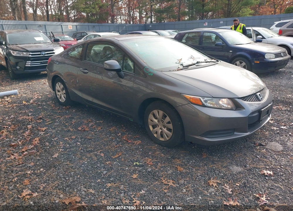 2012 HONDA CIVIC LX VIN: 2HGFG3B54CH549783