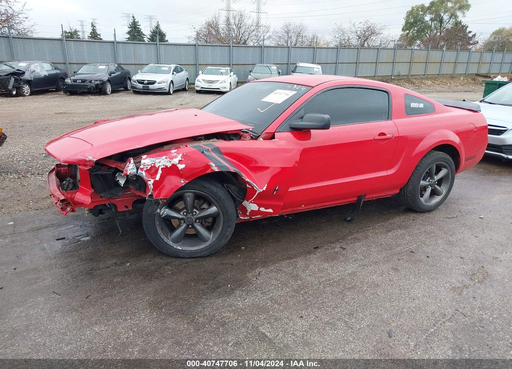 2007 FORD MUSTANG V6 DELUXE/V6 PREMIUM VIN: 1ZVFT80N475369224