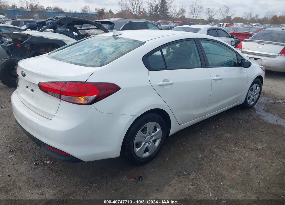 2017 KIA FORTE LX VIN: 3KPFK4A73HE115539