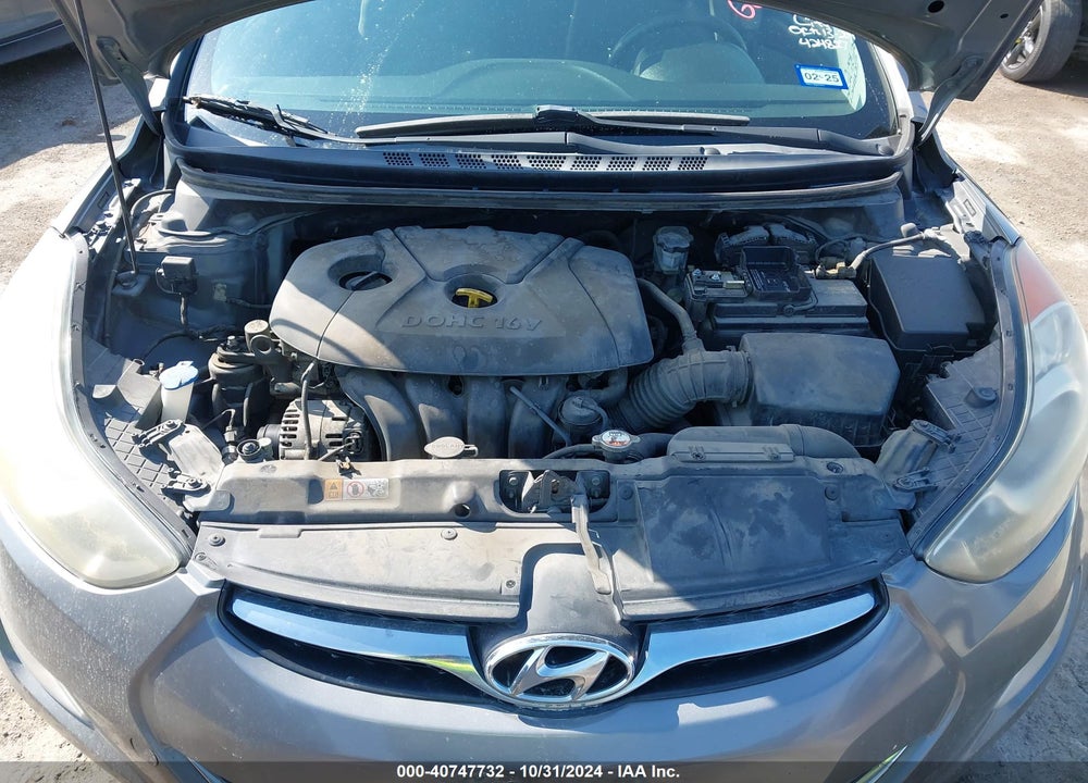 2013 HYUNDAI ELANTRA GLS VIN: 5NPDH4AE5DH424827