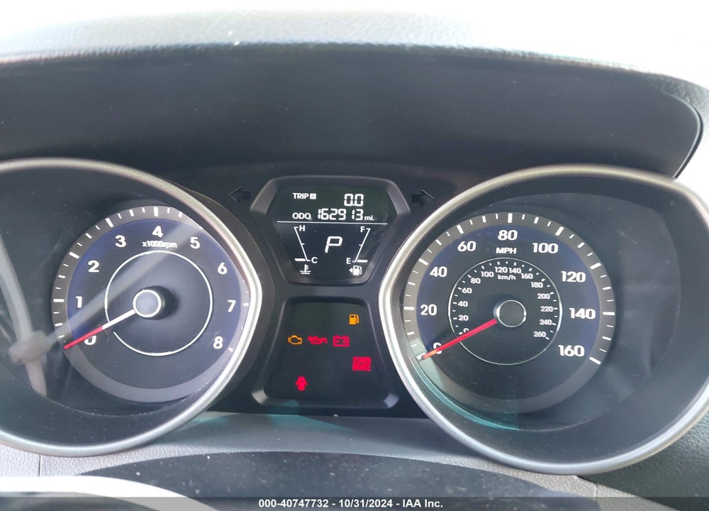 2013 HYUNDAI ELANTRA GLS VIN: 5NPDH4AE5DH424827
