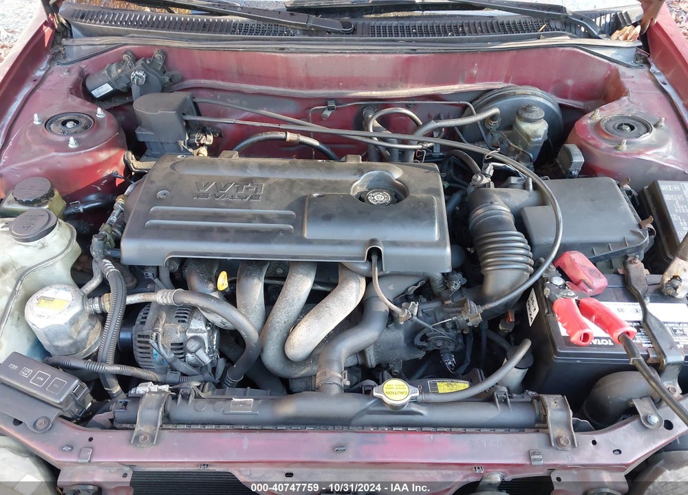2000 CHEVROLET PRIZM VIN: 1Y1SK5289YZ428249