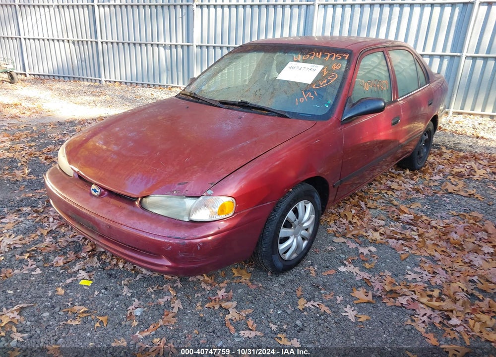 2000 CHEVROLET PRIZM VIN: 1Y1SK5289YZ428249