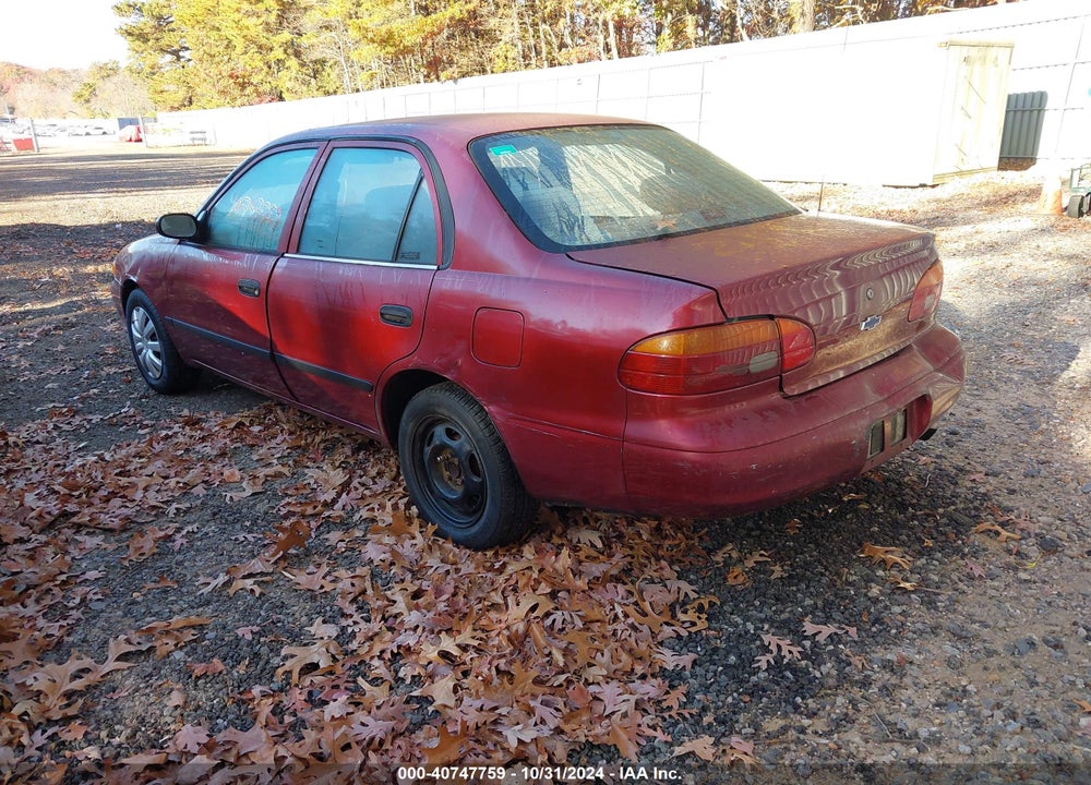 2000 CHEVROLET PRIZM VIN: 1Y1SK5289YZ428249