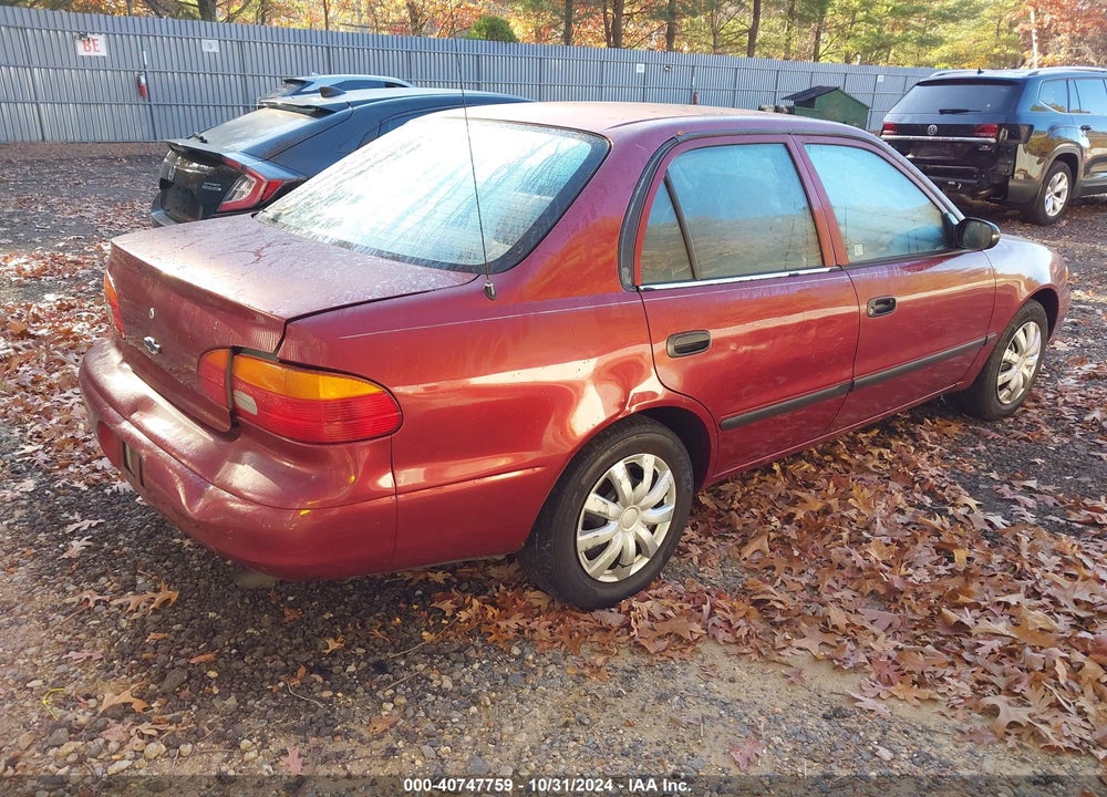 2000 CHEVROLET PRIZM VIN: 1Y1SK5289YZ428249