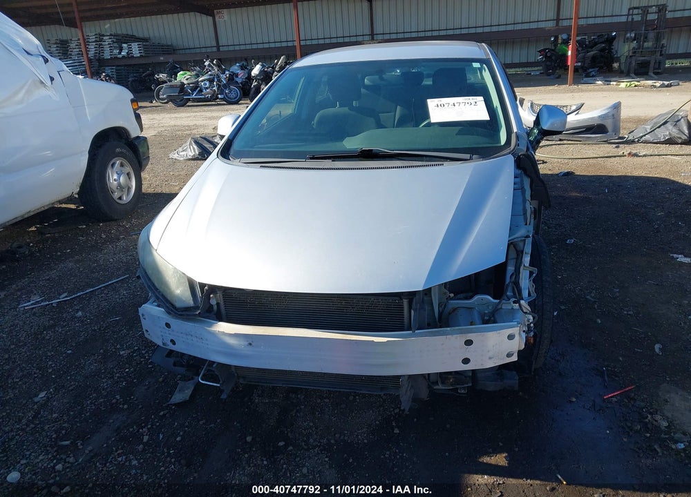 2013 HONDA CIVIC LX VIN: 19XFB2F53DE012417