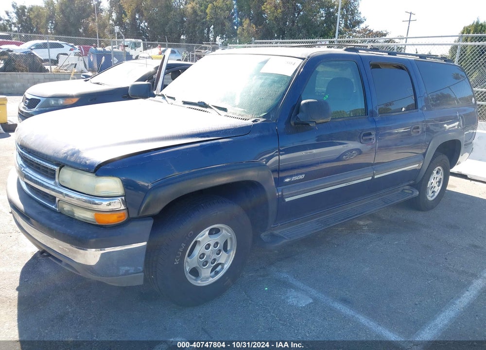 2000 CHEVROLET SUBURBAN 1500 LS VIN: 3GNFK16T7YG144476