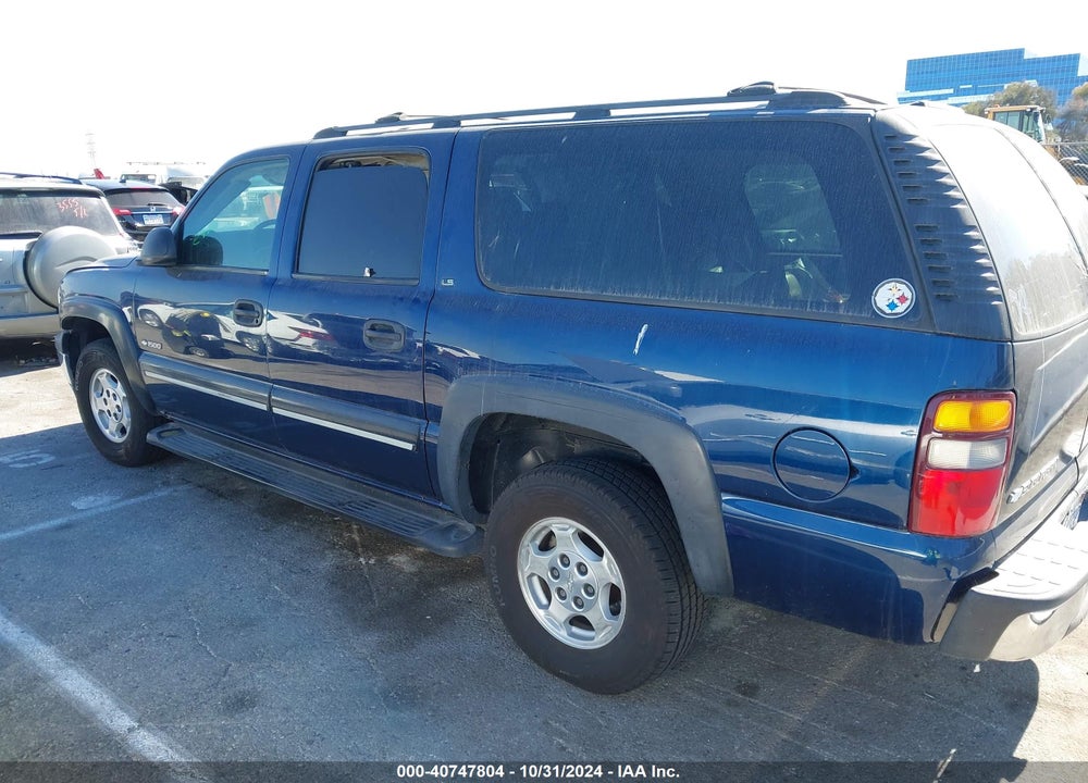 2000 CHEVROLET SUBURBAN 1500 LS VIN: 3GNFK16T7YG144476