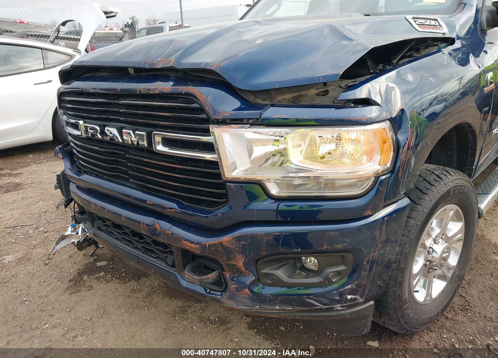 2021 RAM 2500 BIG HORN 4X4 6'4 BOX VIN: 3C6UR5DL6MG657922