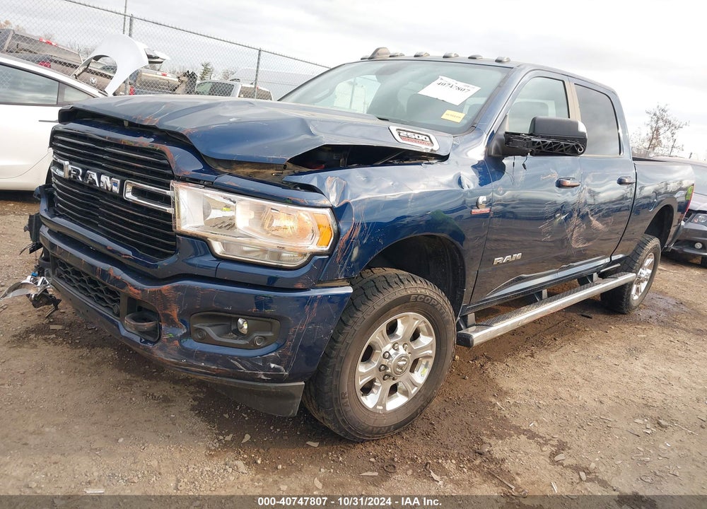 2021 RAM 2500 BIG HORN 4X4 6'4 BOX VIN: 3C6UR5DL6MG657922