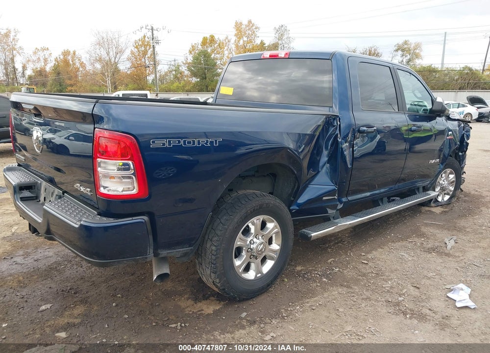 2021 RAM 2500 BIG HORN 4X4 6'4 BOX VIN: 3C6UR5DL6MG657922