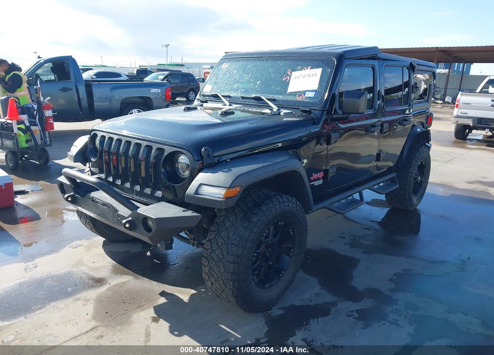 2019 JEEP WRANGLER UNLIMITED SPORT S 4X4 VIN: 1C4HJXDG3KW526980