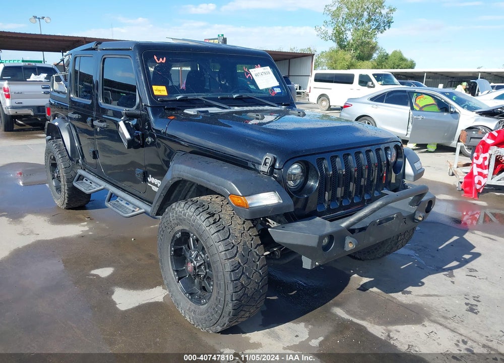2019 JEEP WRANGLER UNLIMITED SPORT S 4X4 VIN: 1C4HJXDG3KW526980