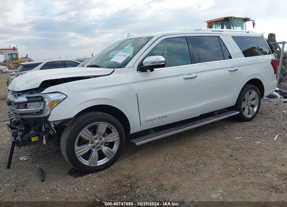 2022 FORD EXPEDITION PLATINUM MAX VIN: 1FMJK1LT3NEA17374