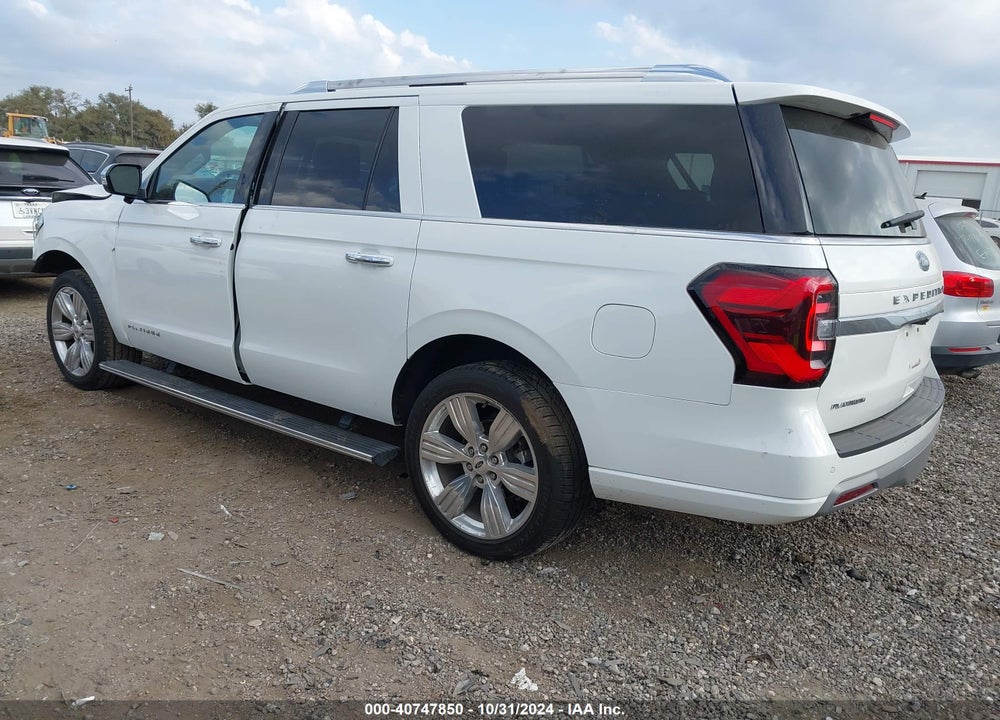 2022 FORD EXPEDITION PLATINUM MAX VIN: 1FMJK1LT3NEA17374