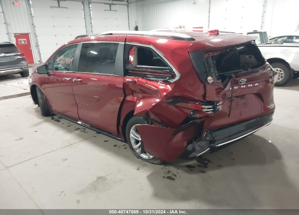 2022 TOYOTA SIENNA PLATINUM VIN: 5TDESKFC9NS055256
