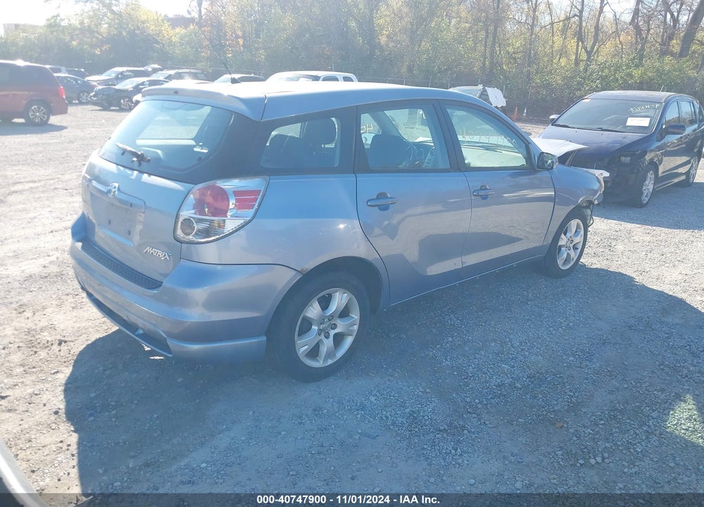 2008 TOYOTA MATRIX/XR VIN: 2T1KR32E68C698026