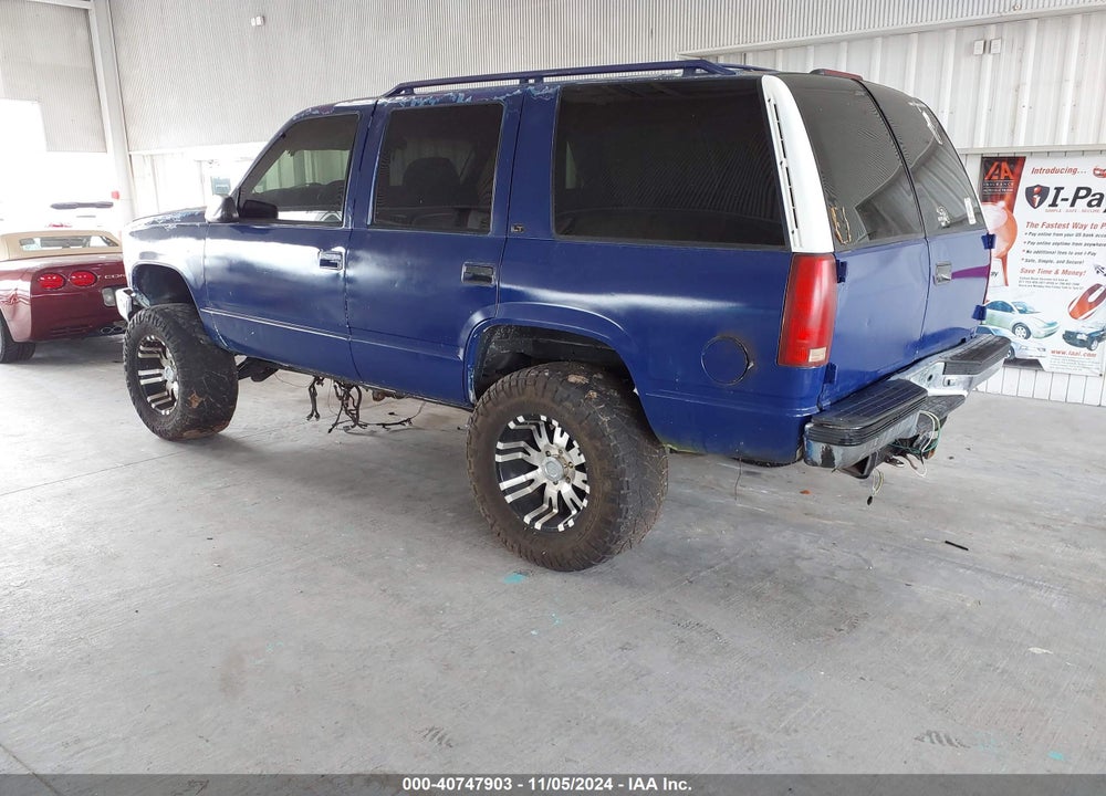 1997 CHEVROLET TAHOE LT VIN: 1GNEK13R7VJ401733
