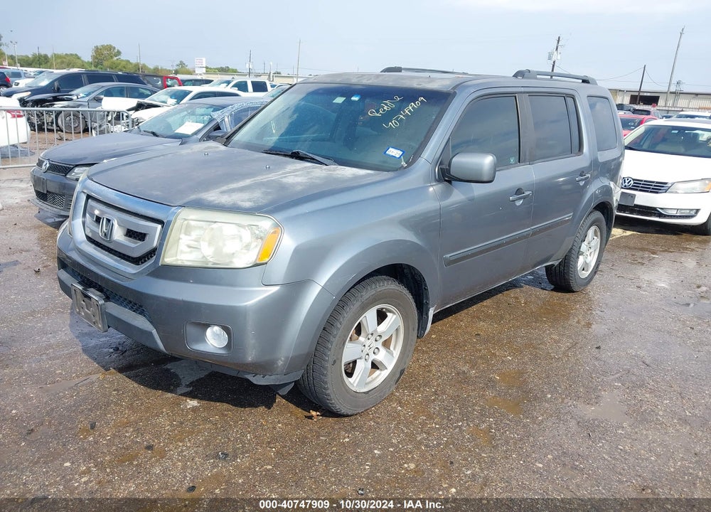 2009 HONDA PILOT EX-L VIN: 5FNYF38589B011653