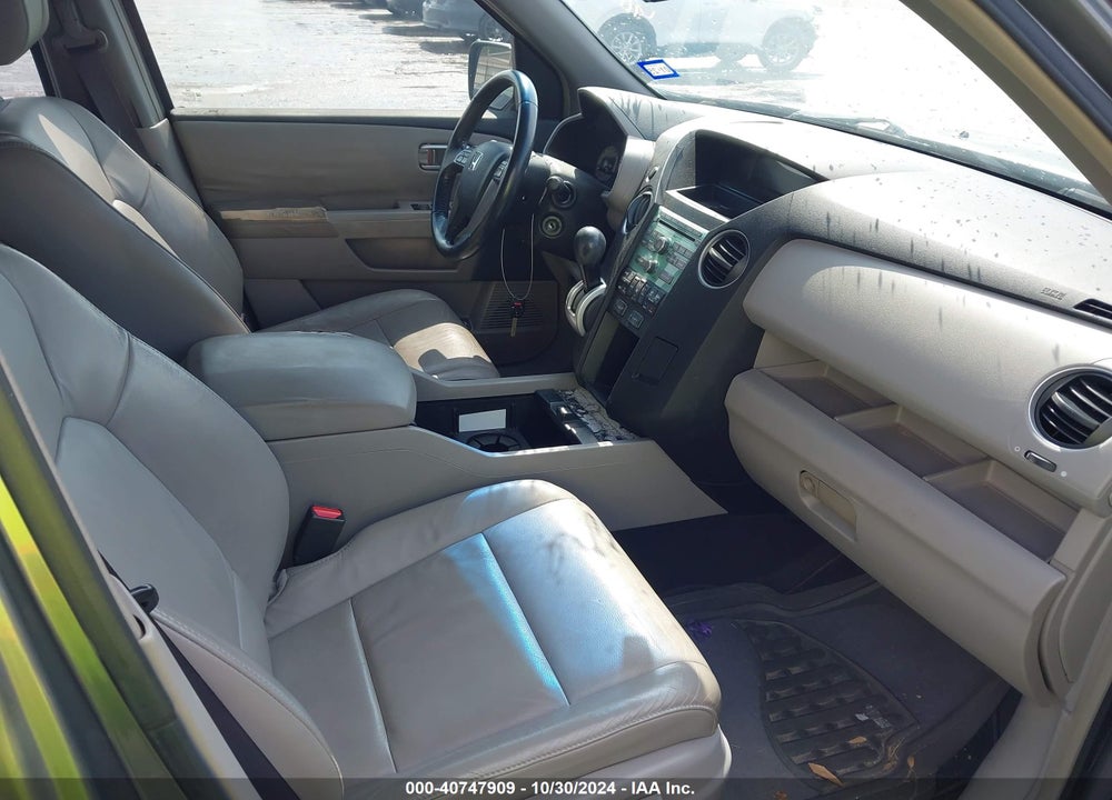 2009 HONDA PILOT EX-L VIN: 5FNYF38589B011653
