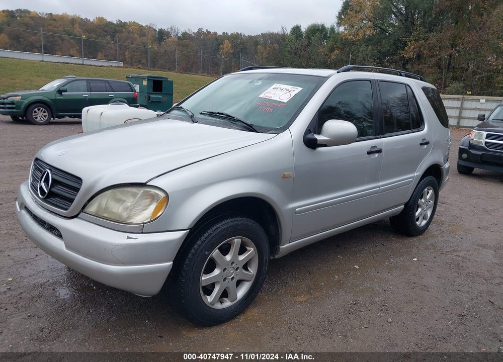 1999 MERCEDES-BENZ ML 430 VIN: 4JGAB72E7XA074919