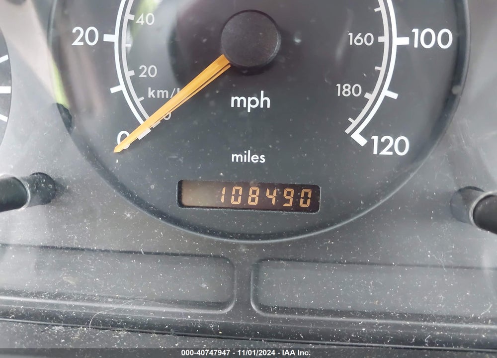 1999 MERCEDES-BENZ ML 430 VIN: 4JGAB72E7XA074919