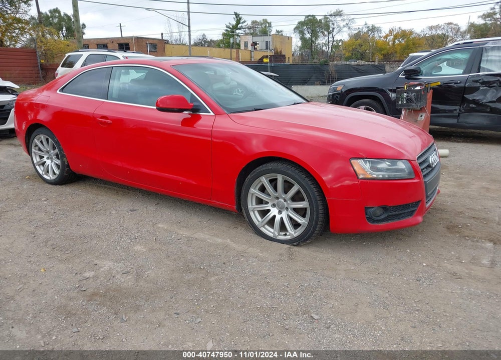 2011 AUDI A5 2.0T PREMIUM VIN: WAURFAFR4BA023356