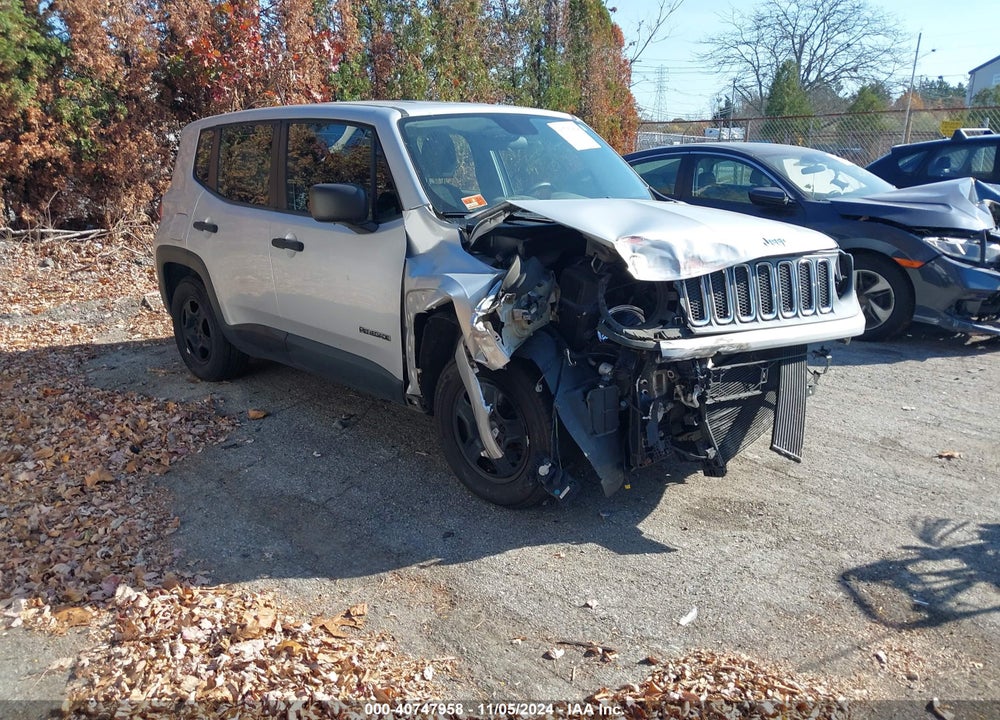 2015 JEEP RENEGADE SPORT VIN: ZACCJAAT0FPB29044
