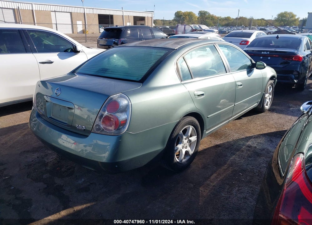 2006 NISSAN ALTIMA 2.5 S VIN: 1N4AL11D46N394798