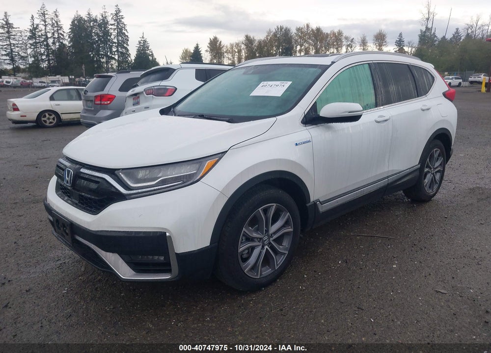 2022 HONDA CR-V HYBRID TOURING VIN: 5J6RT6H91NL016633