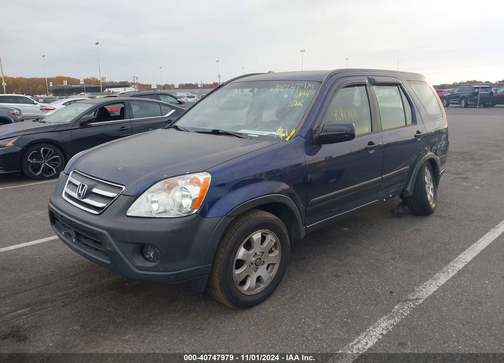 2005 HONDA CR-V LX VIN: JHLRD78595C047993
