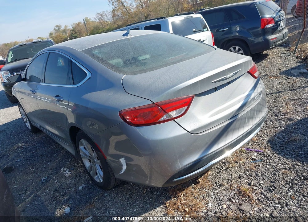 2017 CHRYSLER 200 LIMITED PLATINUM VIN: 1C3CCCAB8HN501629