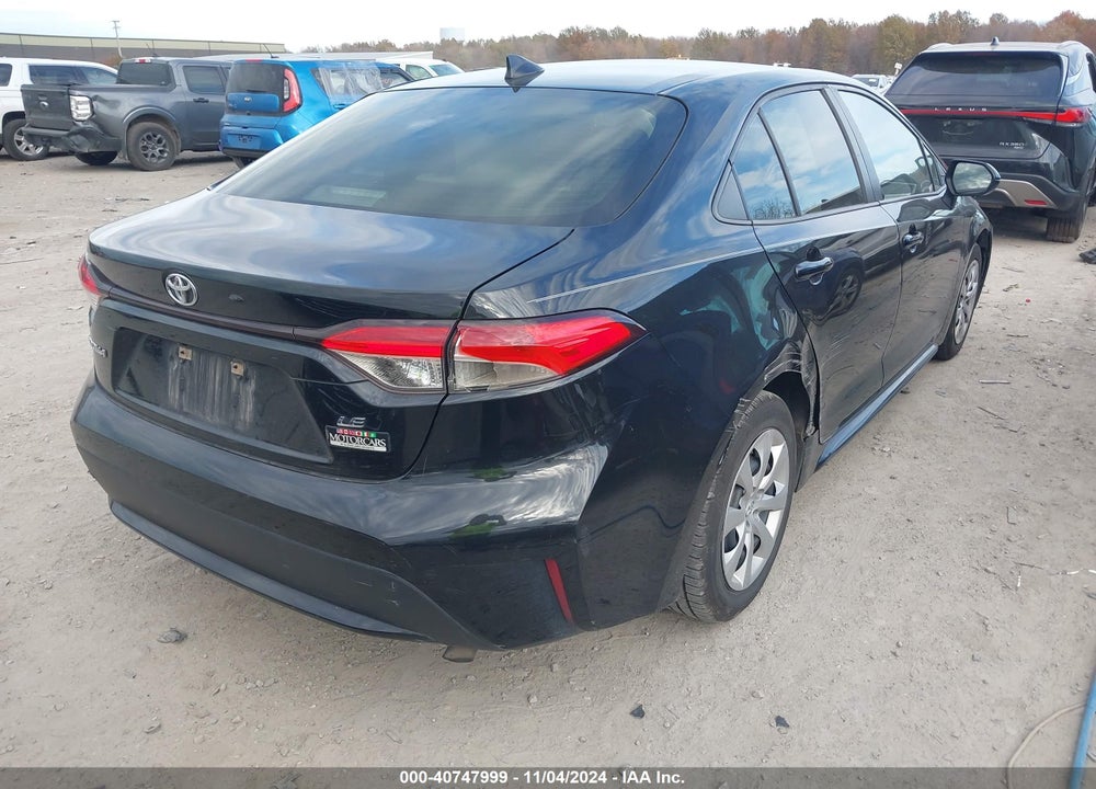 2020 TOYOTA COROLLA LE VIN: JTDEPRAE7LJ006182