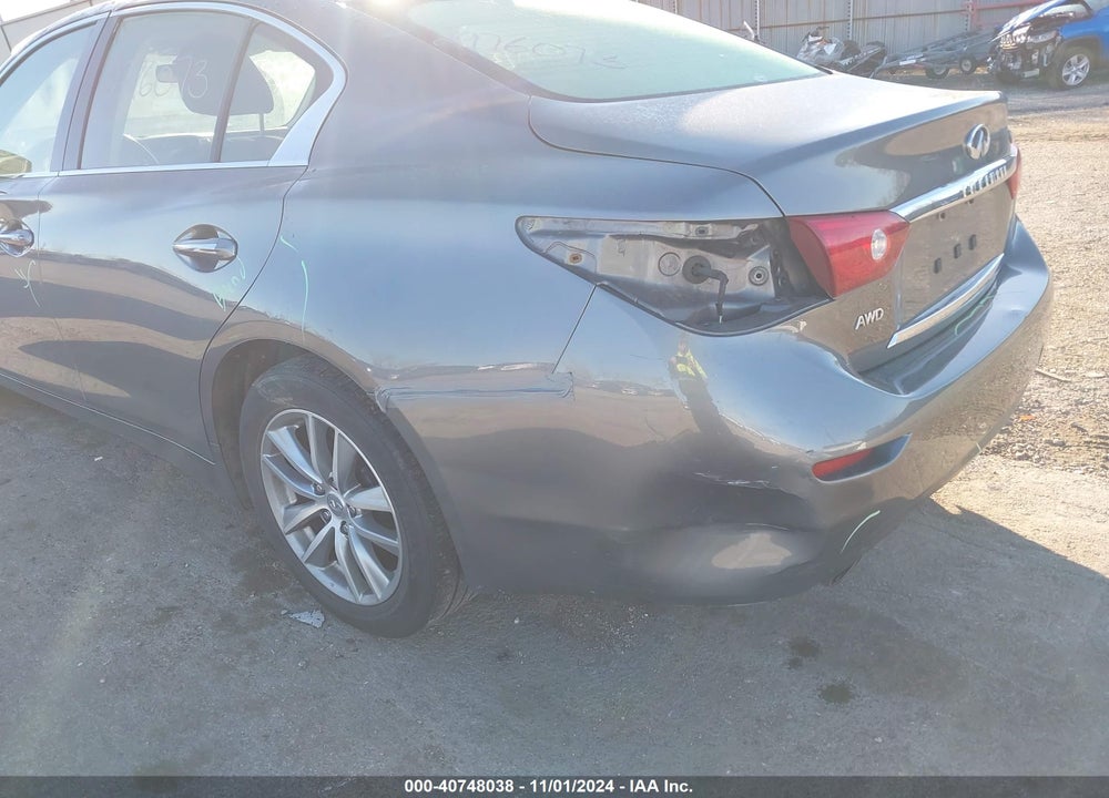 2015 INFINITI Q50 VIN: JN1BV7ARXFM400751