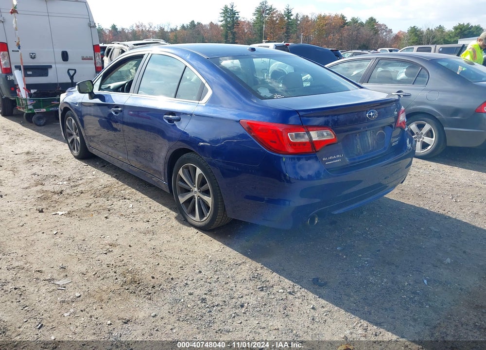 2015 SUBARU LEGACY 2.5I LIMITED VIN: 4S3BNAJ65F3024000