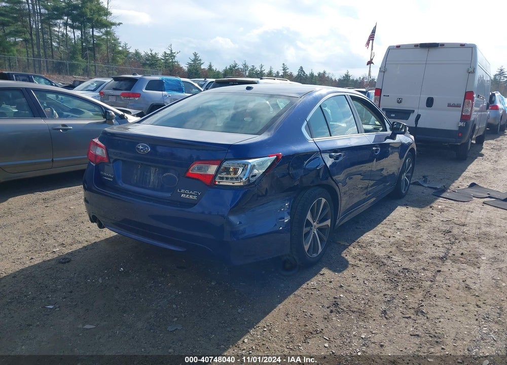 2015 SUBARU LEGACY 2.5I LIMITED VIN: 4S3BNAJ65F3024000