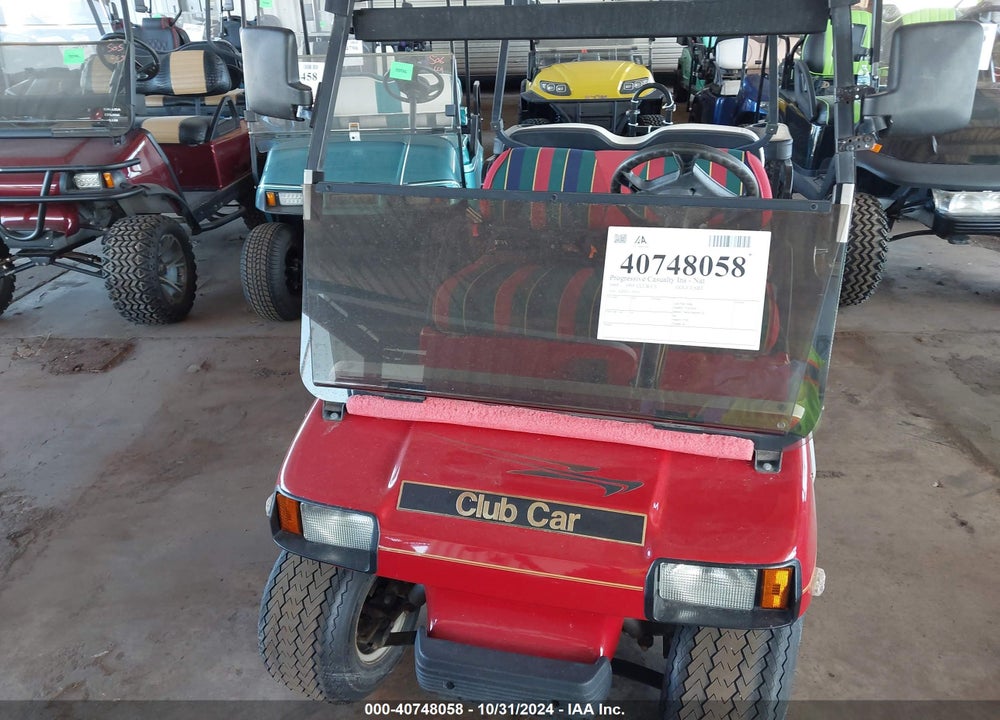 1995 1995 CLUB CAR GOLF CART VIN: AQ0236195516