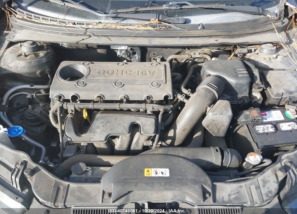 2013 KIA FORTE EX VIN: KNAFU4A28D5686994