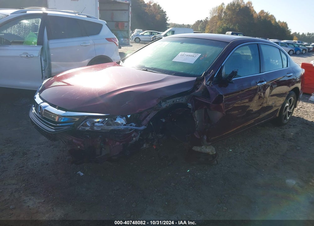 2016 HONDA ACCORD LX VIN: 1HGCR2F38GA224784