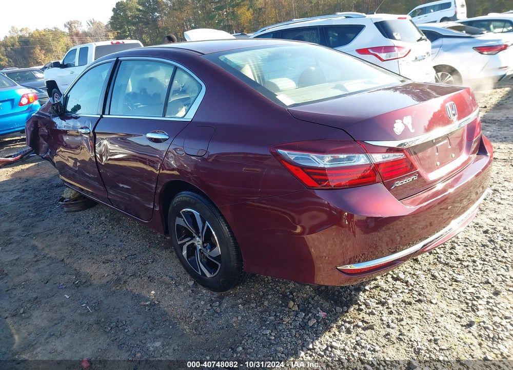 2016 HONDA ACCORD LX VIN: 1HGCR2F38GA224784
