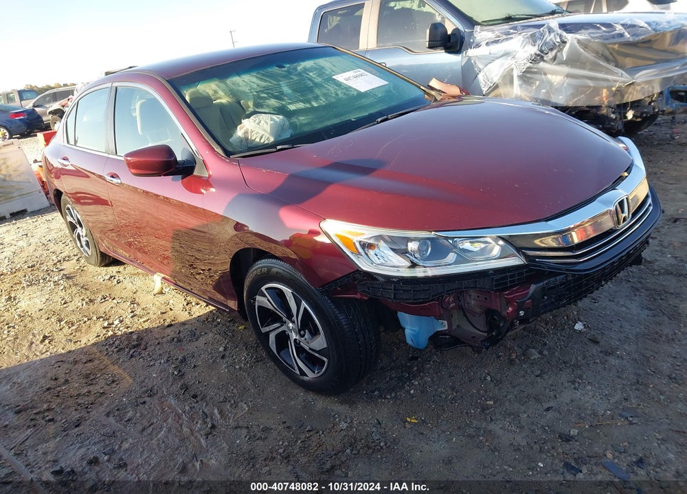 2016 HONDA ACCORD LX VIN: 1HGCR2F38GA224784
