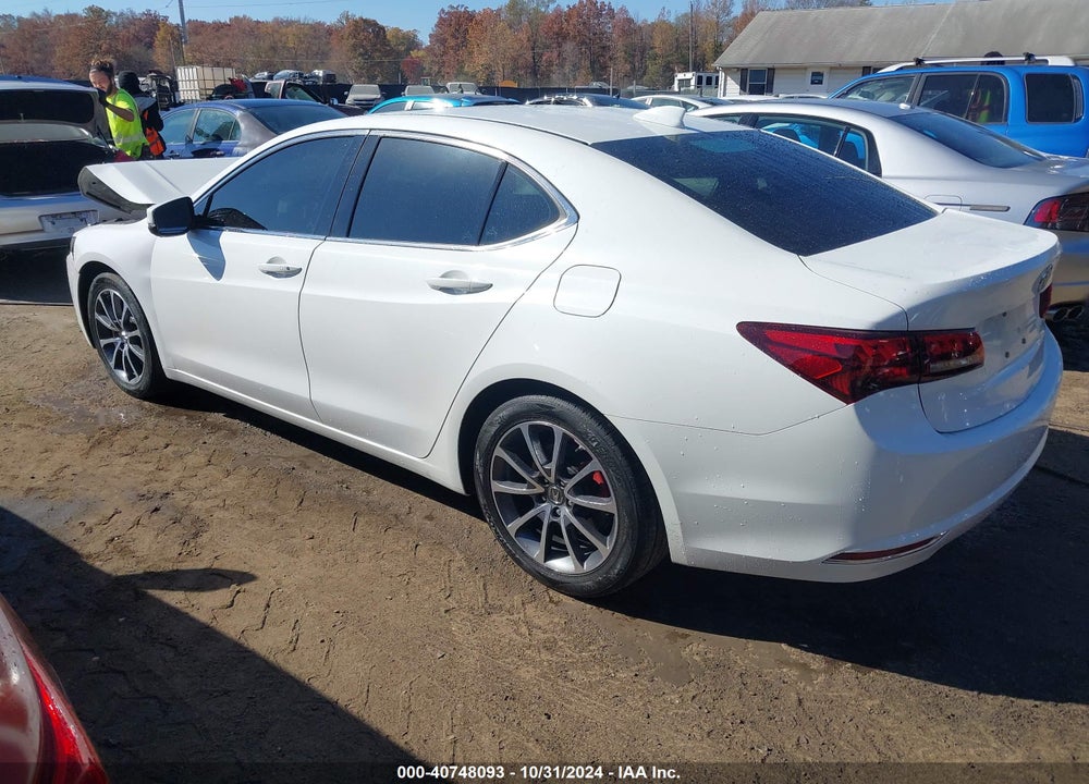 2017 ACURA TLX TECHNOLOGY PACKAGE VIN: 19UUB2F5XHA003523