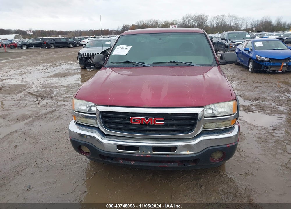 2005 GMC SIERRA 1500 SLE VIN: 2GTEK19B251228152
