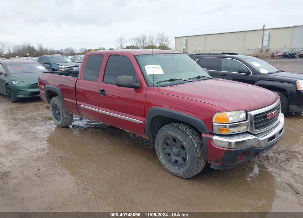 2005 GMC SIERRA 1500 SLE VIN: 2GTEK19B251228152